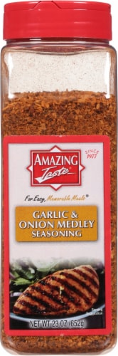 Amazing Taste® Garlic & Onion Medley Seasoning Perspective: front