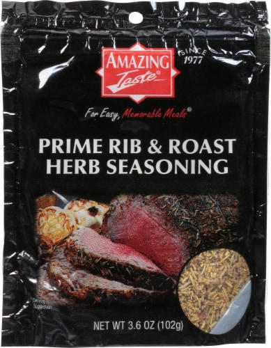 Amazing Taste® Prime Rib & Roast Herb Seasoning Packet, 3.6 oz - Kroger