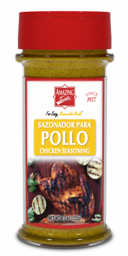 Amazing Taste® Pollo Sazonado Chicken Seasoning Shaker, 4.3 oz