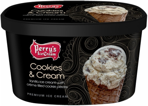 Perry's Cookies and Cream Ice Cream Perspective: front