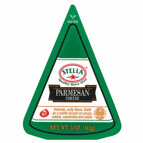 Stella Parmesan Cheese Wedge Perspective: front