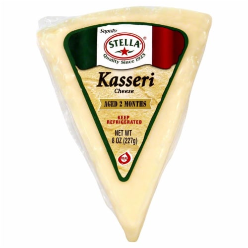 Stella Kasseri Cheese Perspective: front