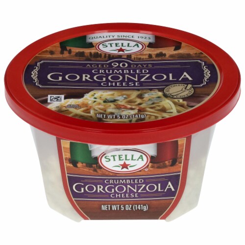 Stella® Gorgonzola Cheese Crumbles Perspective: front