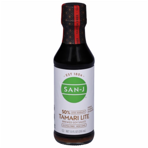 San-J® Tamari Lite Gluten Free Soy Sauce Perspective: front