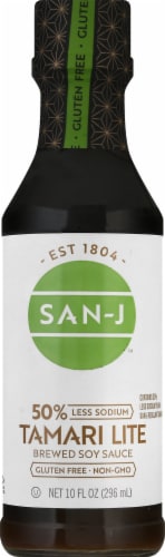 San-J® Tamari Lite Gluten Free Soy Sauce Perspective: front