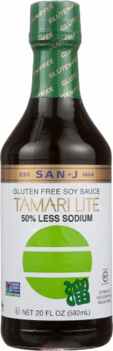 San-J Tamari Lite Gluten Free Soy Sauce Perspective: front