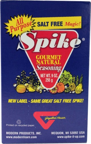 Spike Gourmet Natural Seasoning Salt Free, 9 oz - Kroger