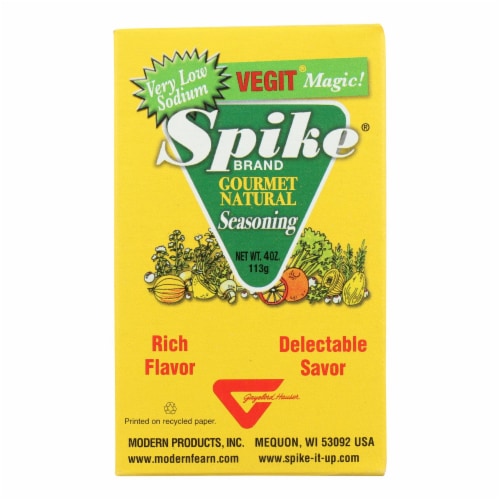 Spike Vegit Seasoning - All Purpose - 4 oz Perspective: front