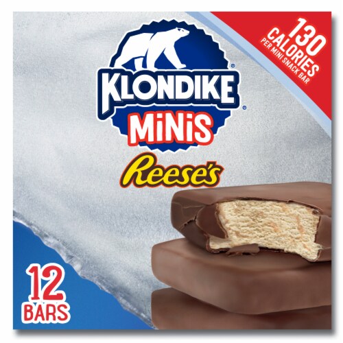 Klondike Minis Reese's Snack Bars Perspective: front