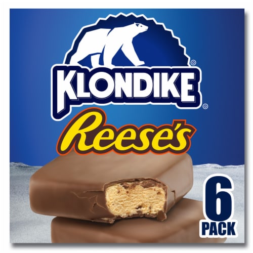 Klondike Reese's Frozen Dairy Dessert Bars Perspective: front