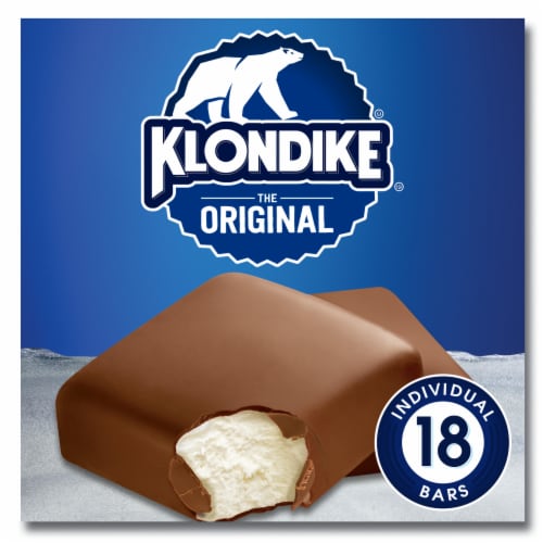 Klondike Vanilla Light Ice Cream Bars Perspective: front