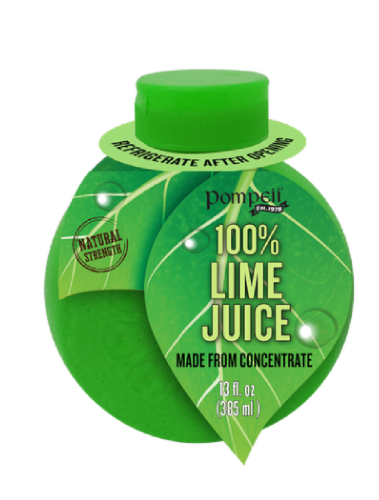 Pompeii Lime Juice Perspective: front