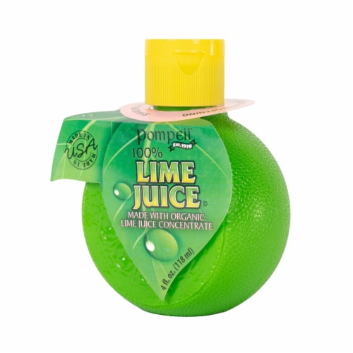 Pompeii® Organic Lime Juice Perspective: front