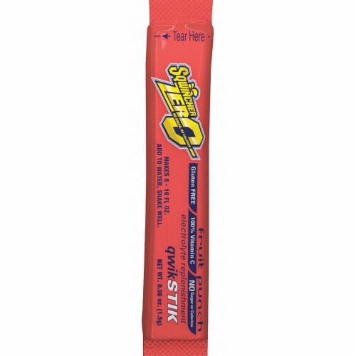 Sqwincher Sports Drink Mix, Fruit Punch,PK500  159060202 Perspective: front
