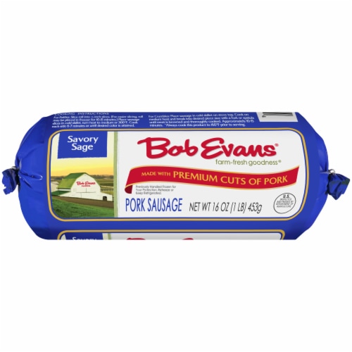 Bob Evans Farm-Fresh Goodness Savory Sage & Pork Sausage Roll Perspective: front