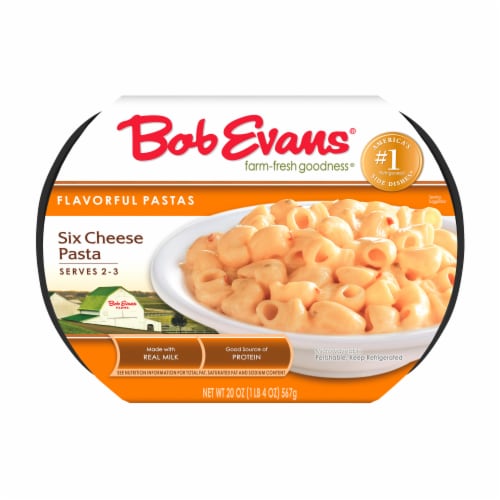Bob Evans Six Cheese Macaroni and Cheese Perspective: front