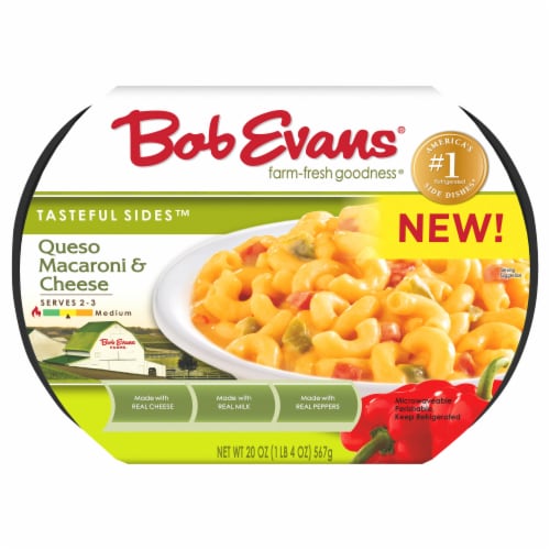 Bob Evans Queso Macaroni & Cheese Perspective: front