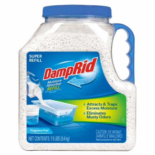 DampRid Fragrance Free Moisture Absorber Refill, 7.5 lb - Fred Meyer