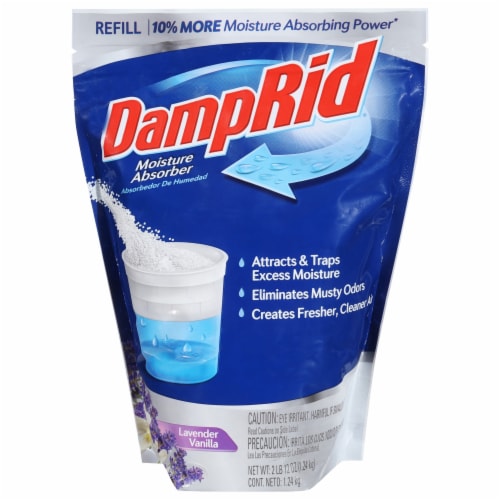 DampRid Moisture Absorber Refill – Lavender Vanilla Perspective: front