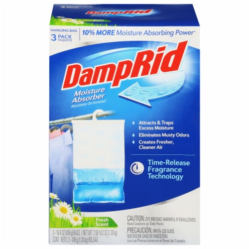 DampRid® Hanging Bag Moisture Absorber - Fresh Scent Perspective: front