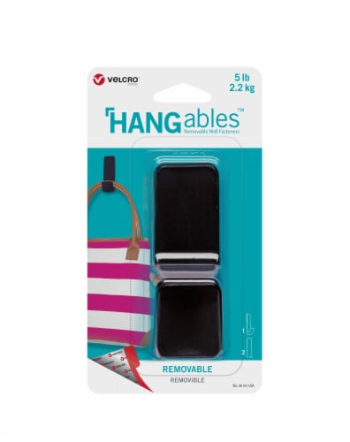 Velcro Brand HANGables Large Plastic Removable Fasteners 1 pk Velcro Brand HANGables Large Plastic Removable Fasteners 1 pk