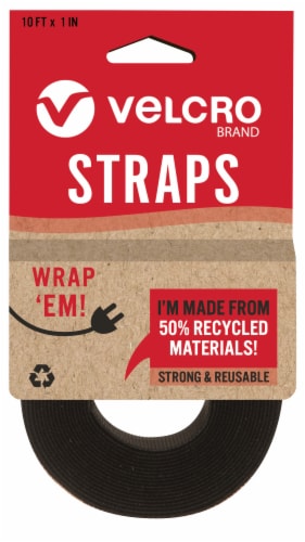 Velcro® ECO Velcro Roll - Black Perspective: front
