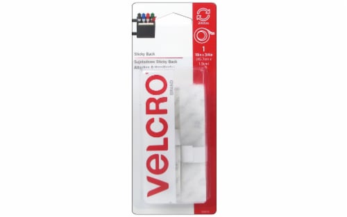 Velcro® Sticky Back Hook and Loop Fastener - White, 18 x 0.75 in - Fred  Meyer