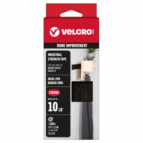 Velcro® Industrial Strength Tape - Black Perspective: front