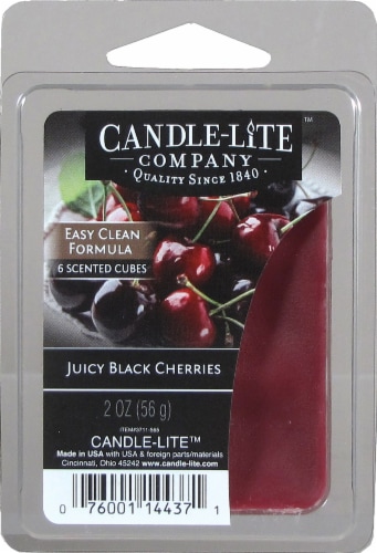 Candle-lite Juicy Black Cherry Candle Cubes Perspective: front
