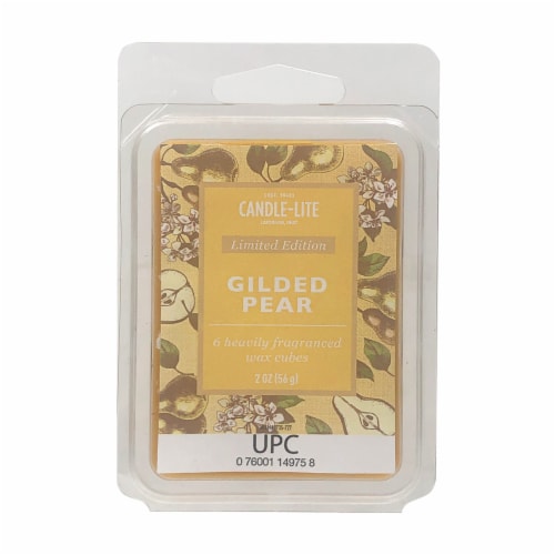 Candle-Lite Fragranced Wax Cubes - Gilded Pear Perspective: front