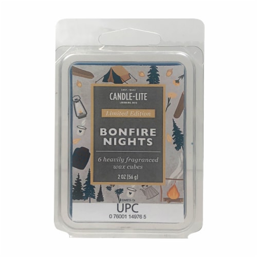 Candle-lite Bonfire Nights Fragranced Wax Cubes Perspective: front