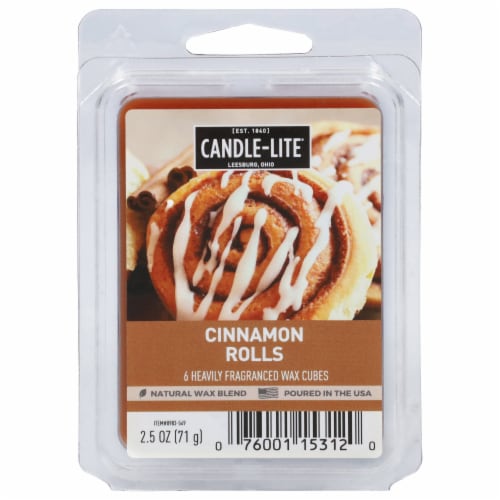 Candle-Lite® Scented Wax Cubes Cinnamon Rolls Perspective: front