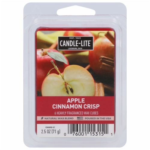 Candle-Lite® Scented Wax Cubes Apple Cinnamon Crisp Perspective: front