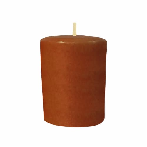 Candle-lite Pumpkin Chai Scent Votive Candle - Brown Perspective: front
