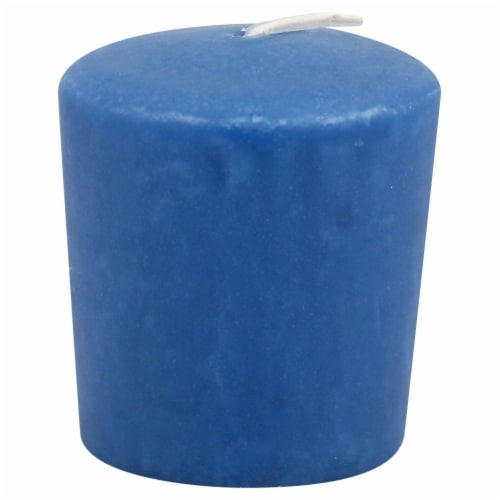 Candle-lite Fresh Lavender Votive Candle - Ocean Blue Perspective: front