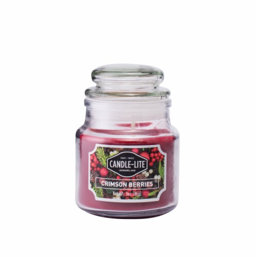 Candle-lite Scented Candle - Crimson Berries Perspective: front