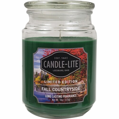 Candle-lite Scented Candle - Fall Countryside Perspective: front