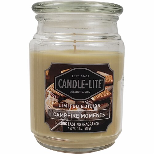 Candle-lite Campfire Moments Scented Candle Perspective: front