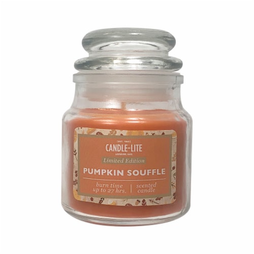 Candle-lite Pumpkin Souffle Scented Candle - Orange Perspective: front
