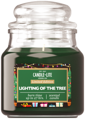 Candle-Lite™ Limited Edition Lighting Of The Tree Scented Candle Perspective: front