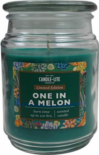 Candle-lite Summer One in a Melon Candle Perspective: front