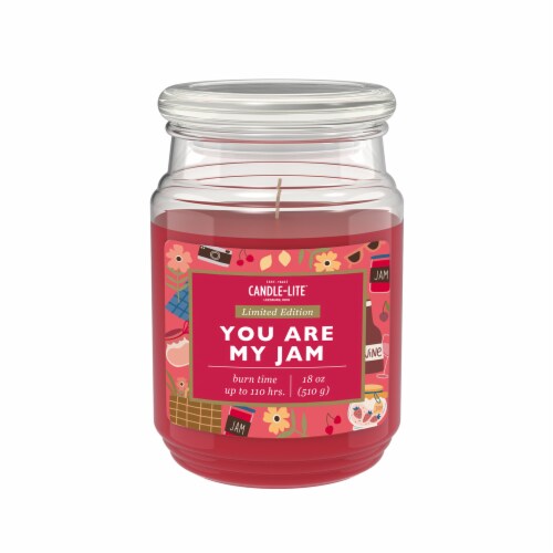Candle-lite® You Are My Jam Candle Perspective: front