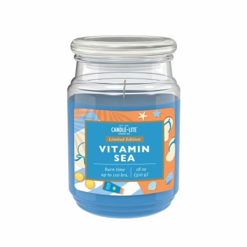 Candle-lite® Vitamin Sea Candle Perspective: front