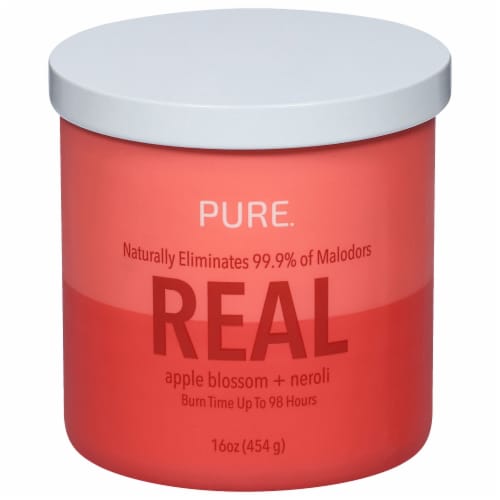 Candle-lite® Pure 2-Wick Jar Candle Real Perspective: front