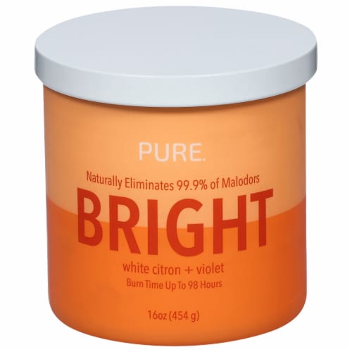 Candle-lite® Pure 2-Wick Jar Candle Bright Perspective: front