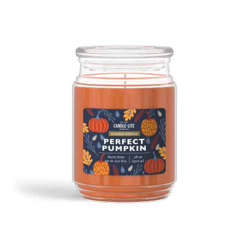 Candle-Lite Perfect Pumpkin Candle Perspective: front