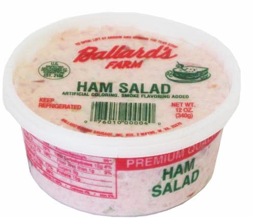 Ballard's Farm Ham Salad Perspective: front