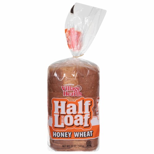 Village Hearth® Honey Wheat Half Loaf Perspective: front