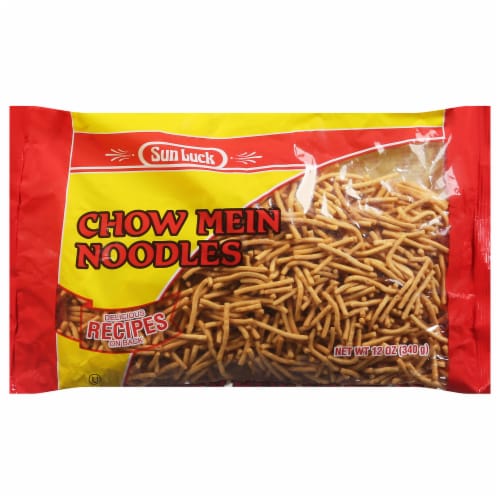 Sun Luck Chow Mein Noodles Perspective: front