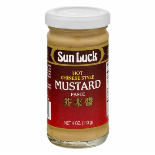 Sun Luck Hot Chinese Style Mustard Paste Perspective: front
